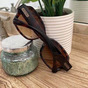 COACH Rita Tortoise Shell Sunglasses
